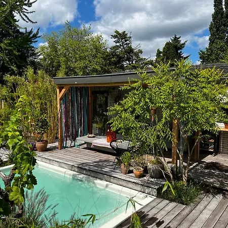 Ibiza Met Verwarmde Zwembad En Wifi Chalet Voorthuizen