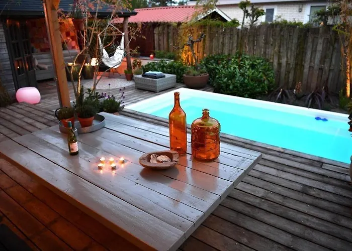 Domek alpejski Ibiza Met Verwarmde Zwembad En Wifi